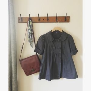 Blue Babydoll Jacket